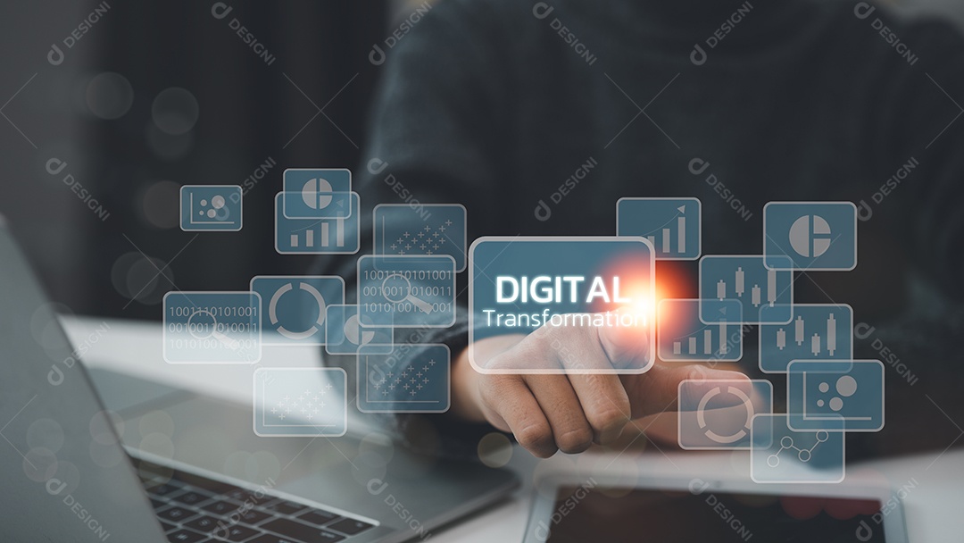 Estratégia tecnológica de transformação digital digitalização de processos