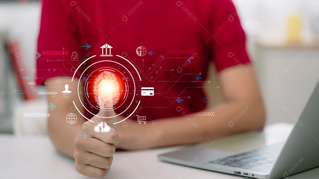 Biométrica para acesso a dados financeiros pessoais