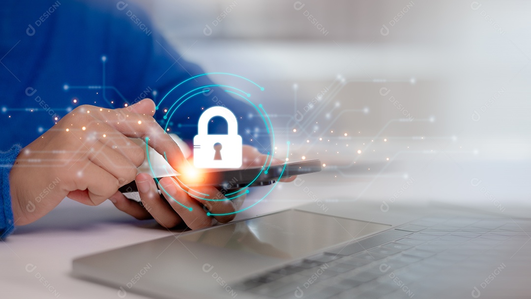 Conceitos de segurança cibernética e privacidade para proteger dados