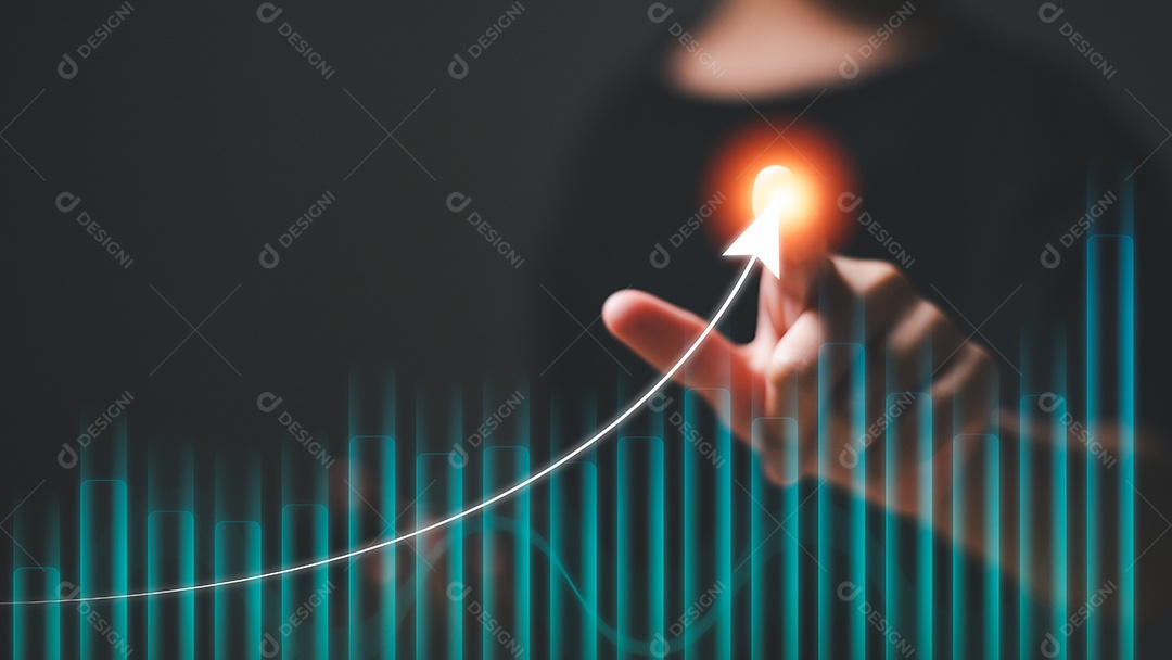 Business analysis financial investment and technology concept
