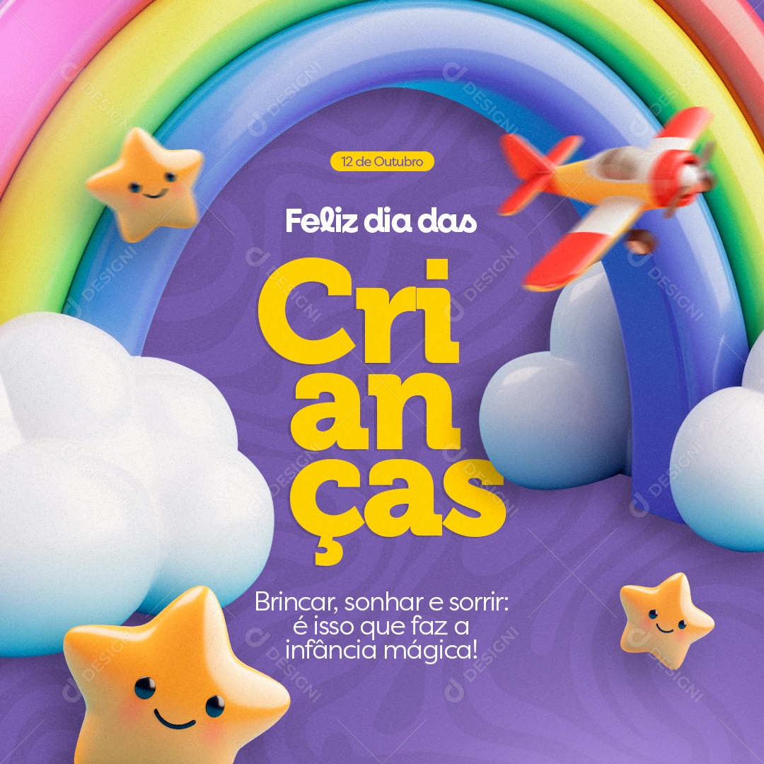 Childrens Day 12 October Social Media PSD Editable