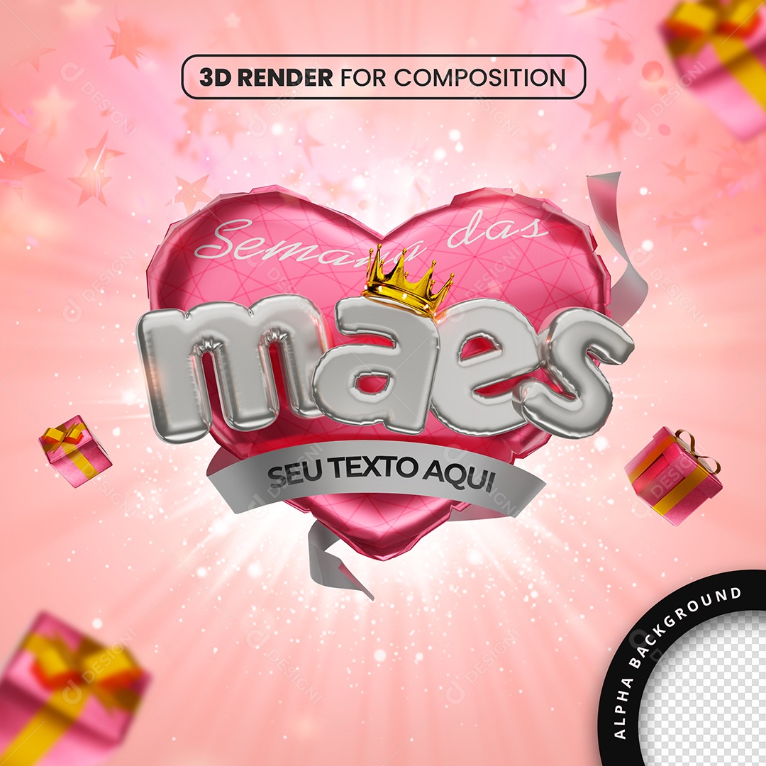 Semana Das Mães Social Media PSD Editável