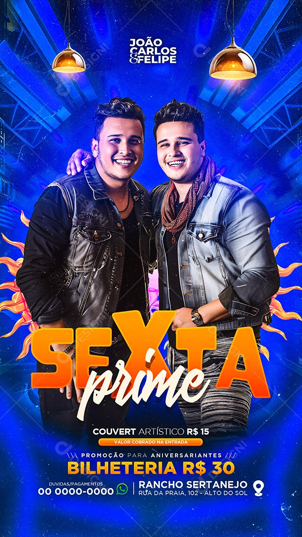 Story Flyer Sexta Prime Social Media PSD Editável