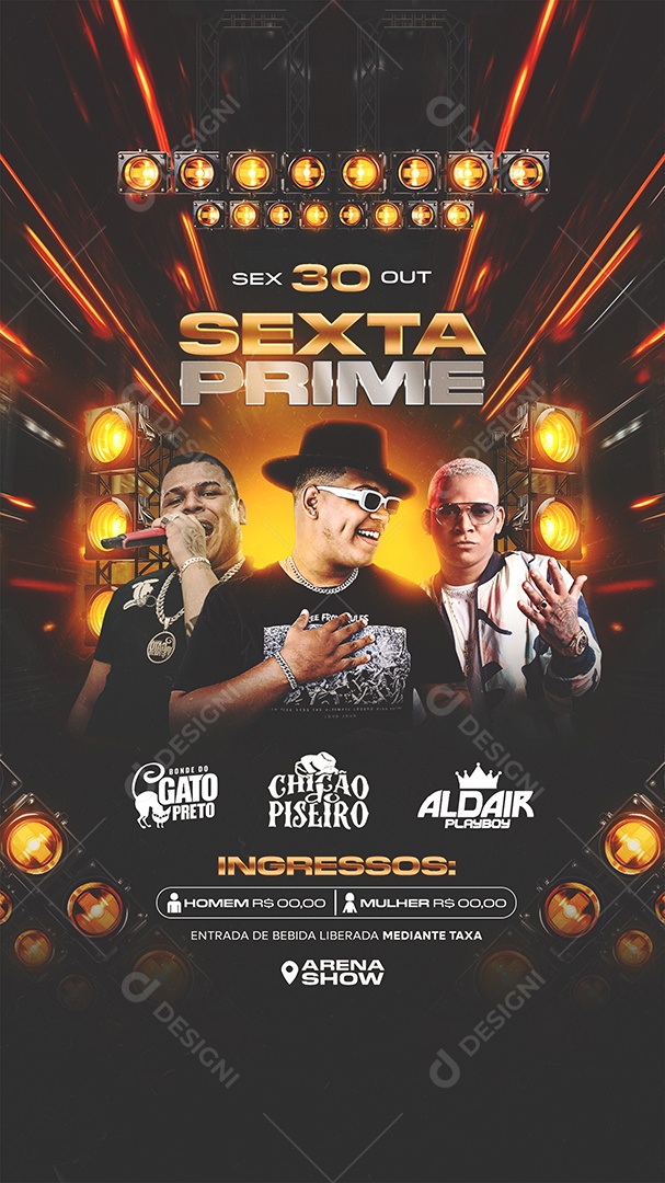 Story Shows Social Media PSD Editável