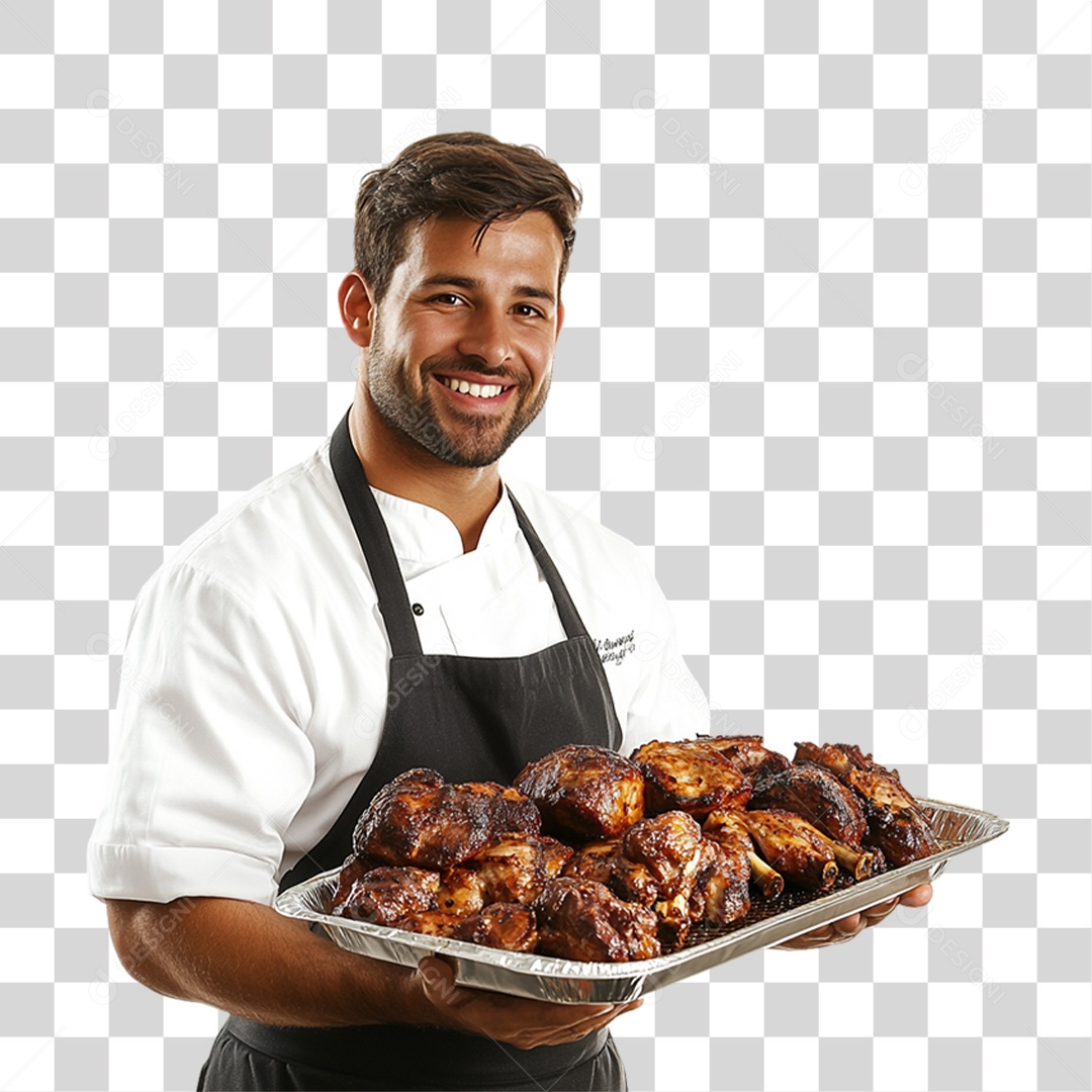 Churrasqueiro PNG Transparente