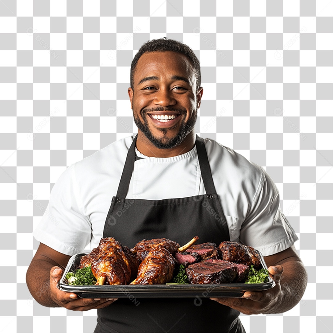 Churrasqueiro PNG Transparente
