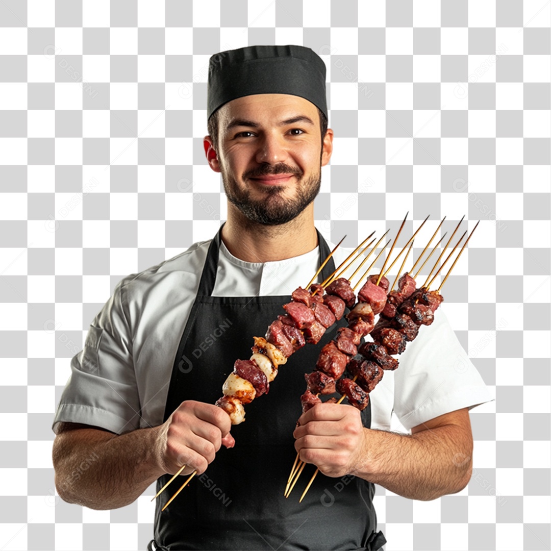 Churrasqueiro PNG Transparente