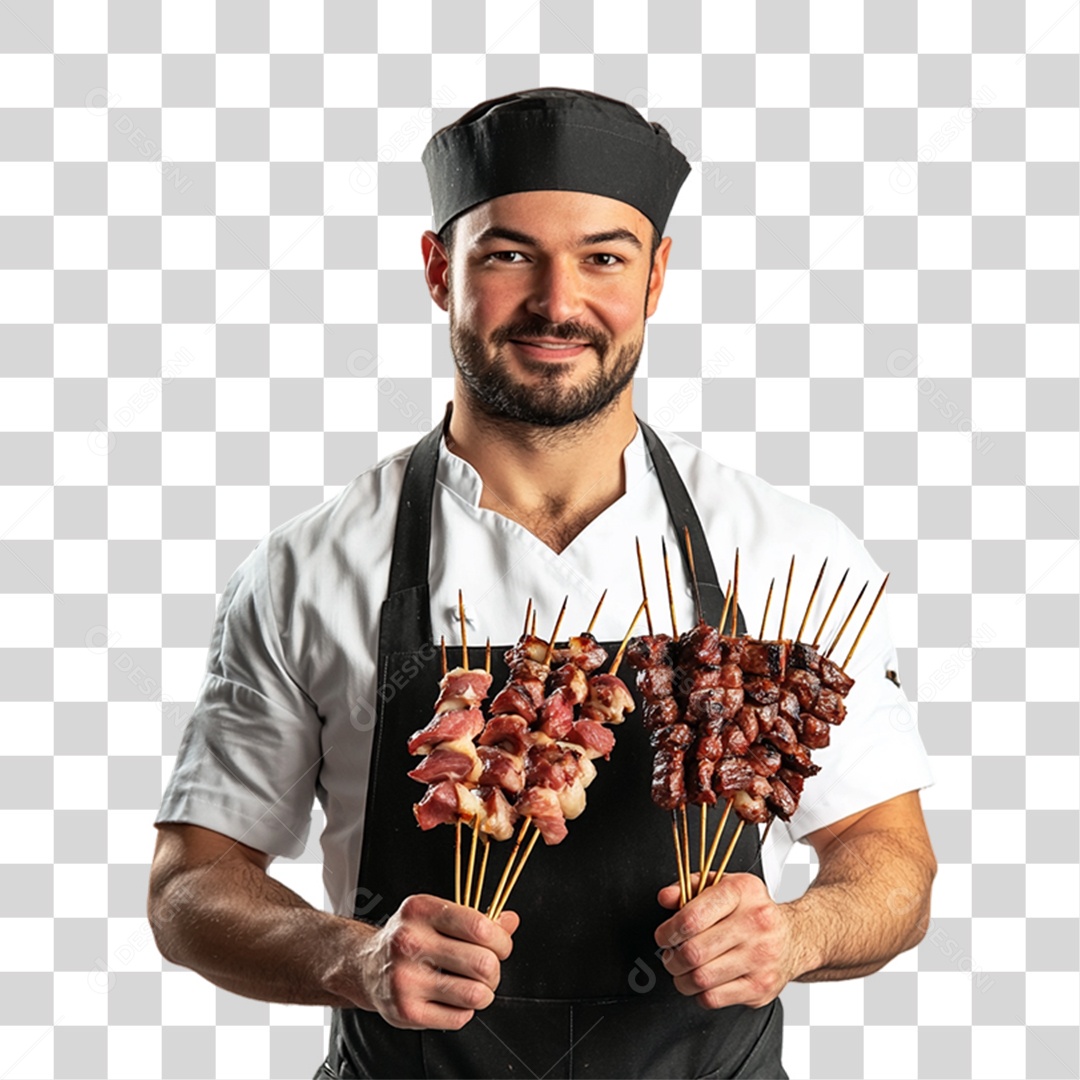 Churrasqueiro PNG Transparente