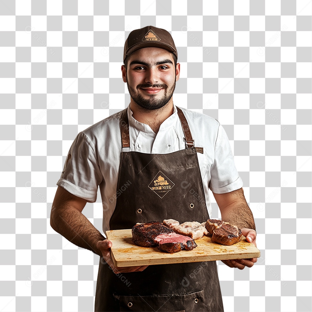 Churrasqueiro PNG Transparente