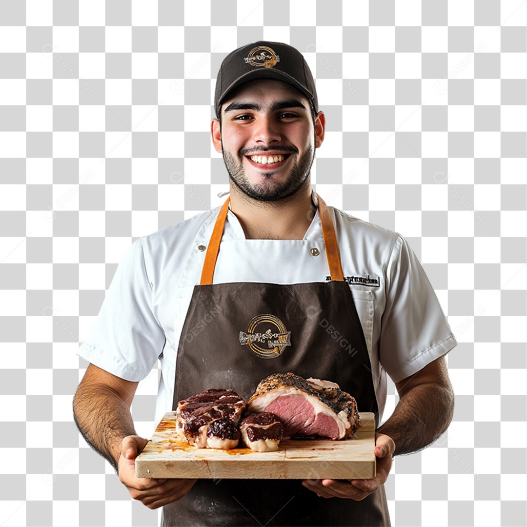 Churrasqueiro PNG Transparente