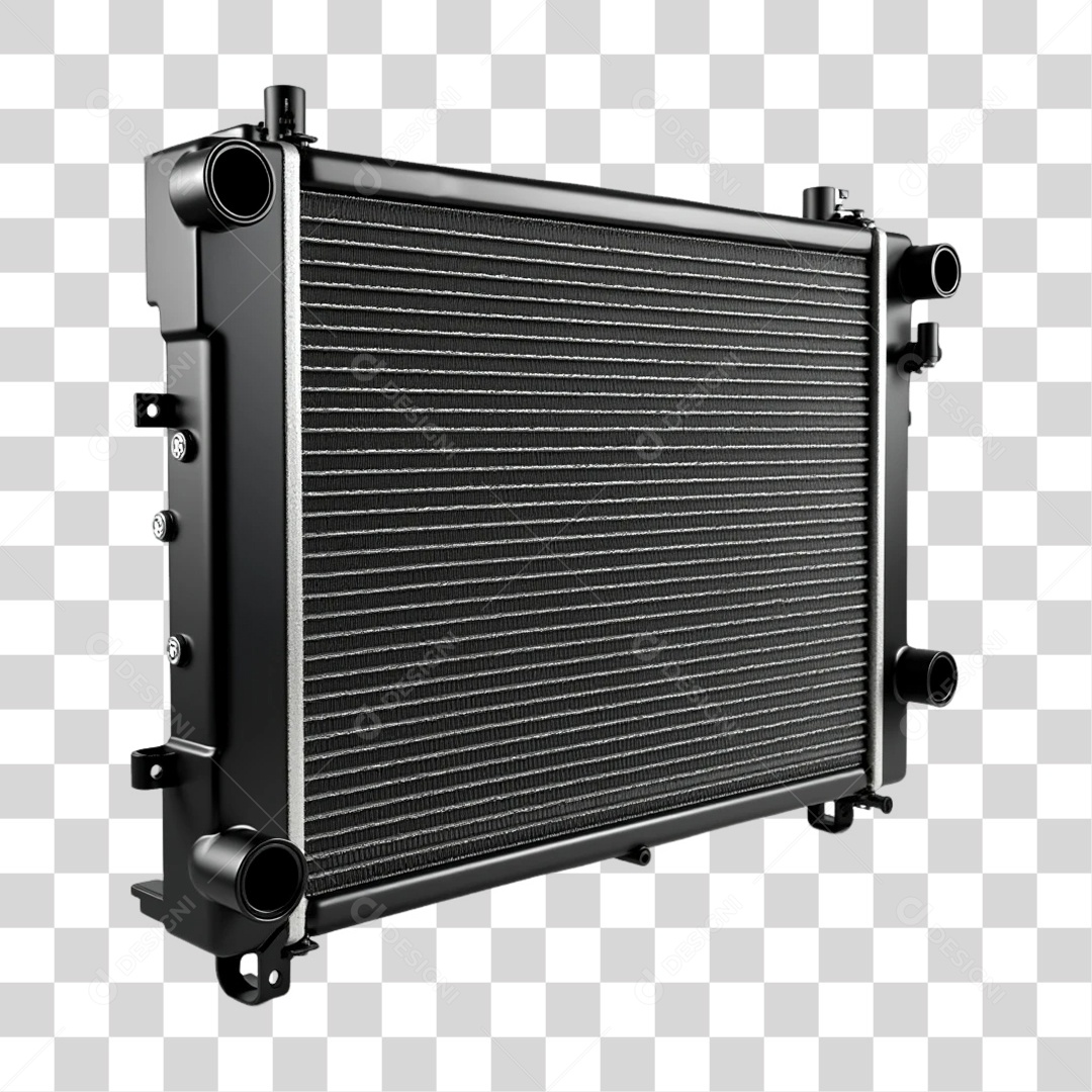Radiador de Metal PNG Transparente