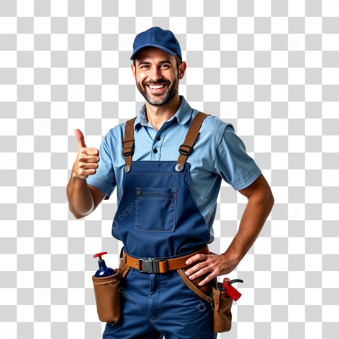 Trabalho Encanador PNG Transparente