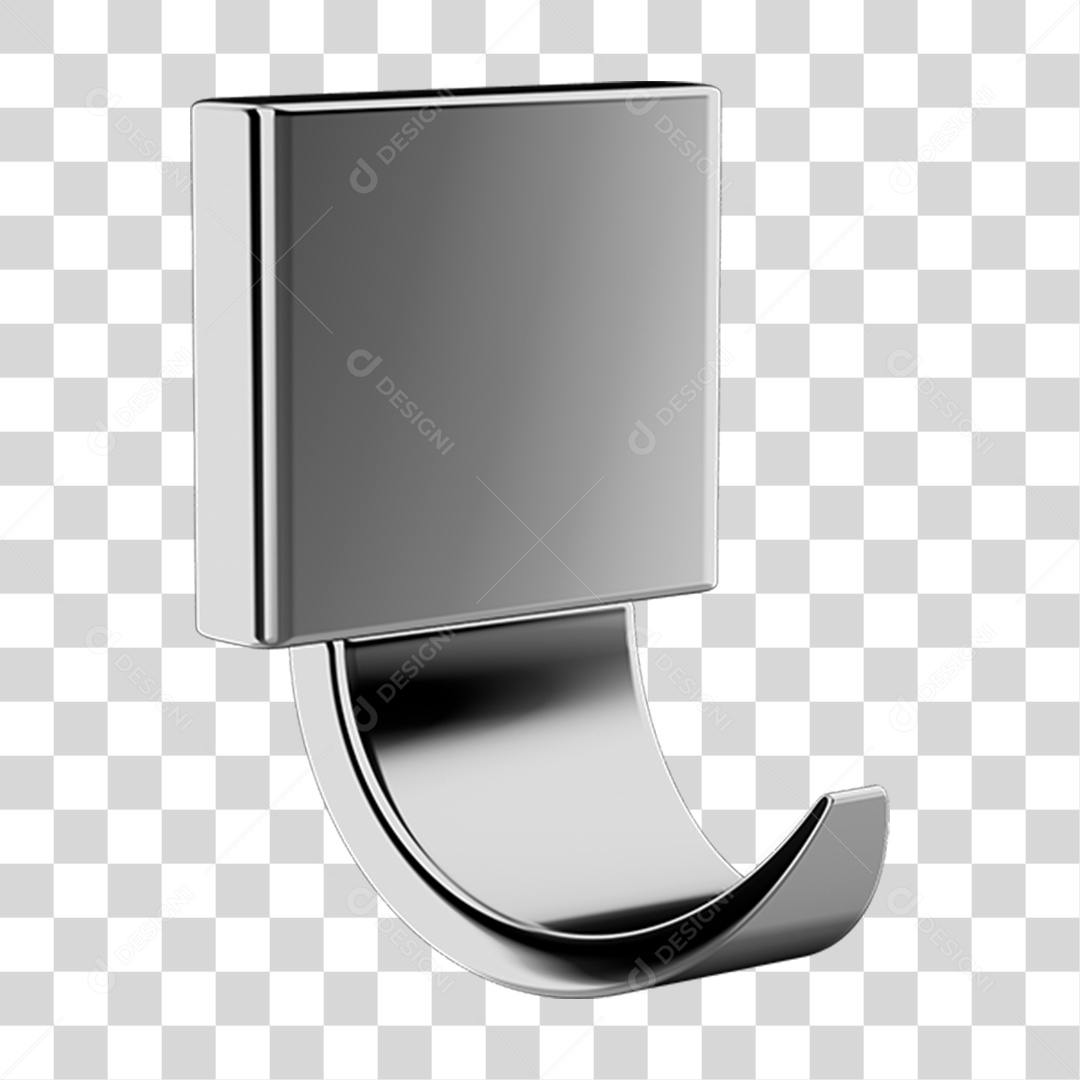 Toalheiro Rosto Gancho Metal PNG Transparente