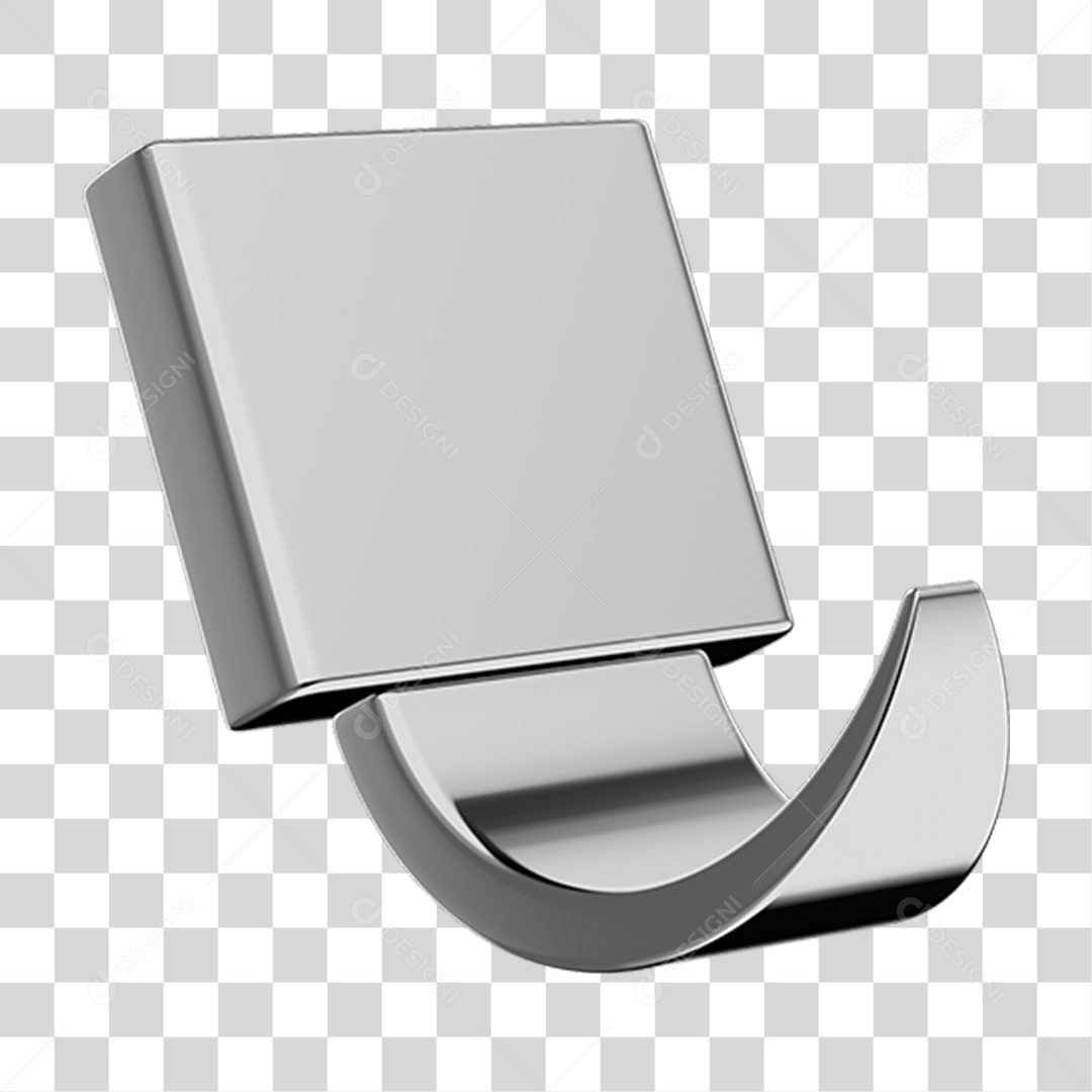 Toalheiro Rosto Gancho Metal PNG Transparente