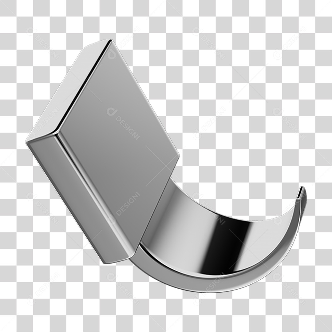 Toalheiro Rosto Gancho Metal PNG Transparente
