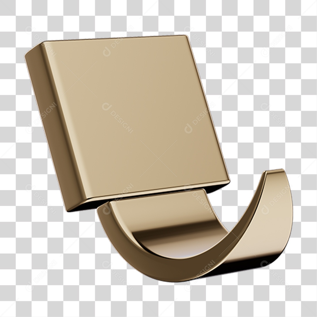 Toalheiro Rosto Gancho Metal PNG Transparente