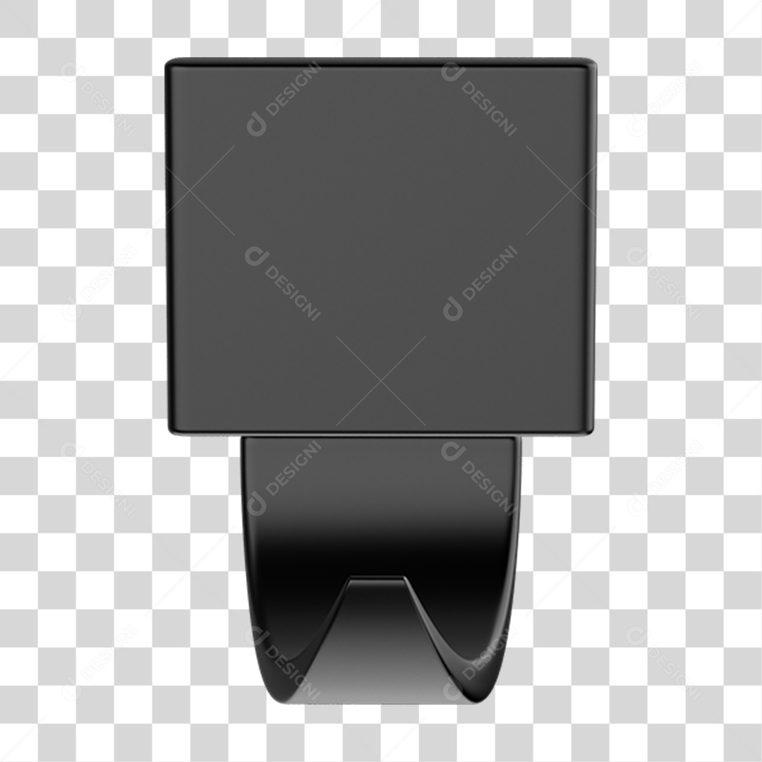 Toalheiro Rosto Gancho Metal PNG Transparente