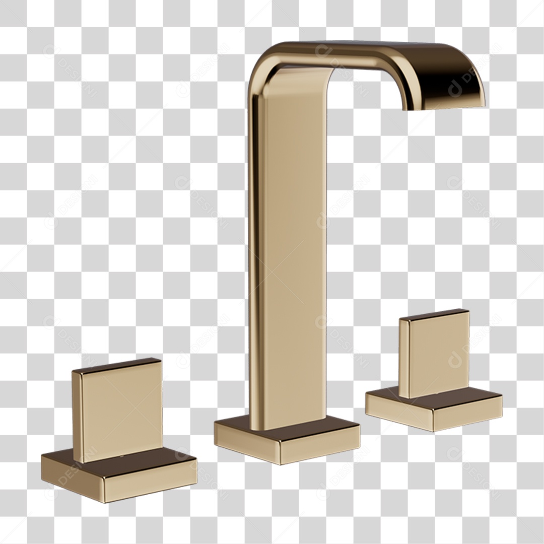 Torneira com Misturadores PNG Transparente