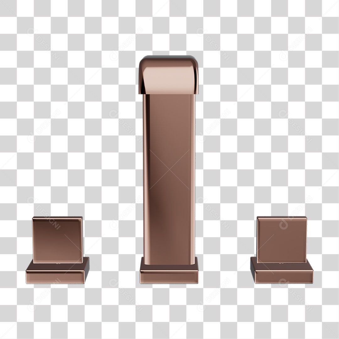 Torneira com Misturadores PNG Transparente