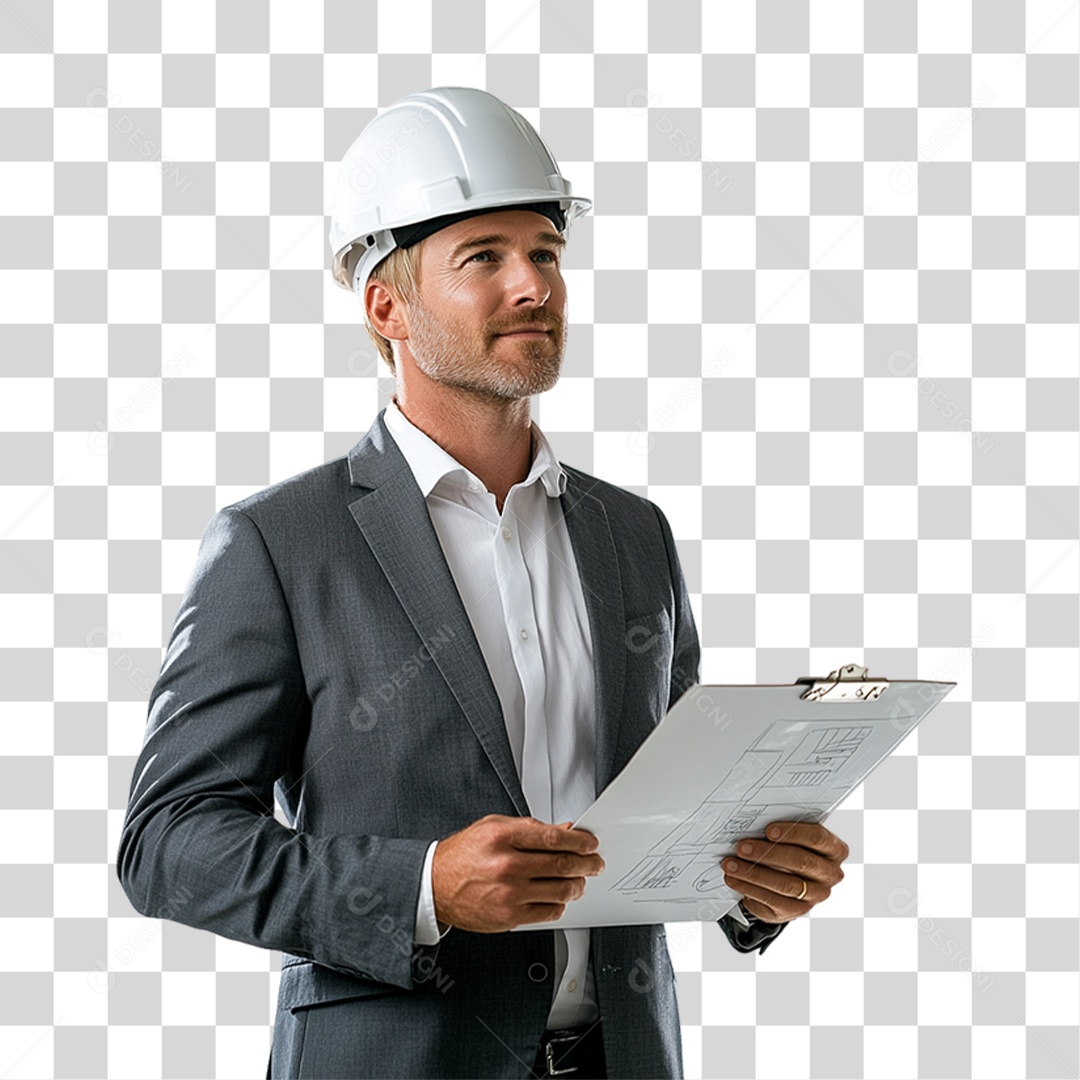 Trabalho Engenheiro PNG Transparente