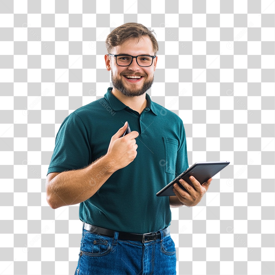 Vendedor Lojas PNG Transparente