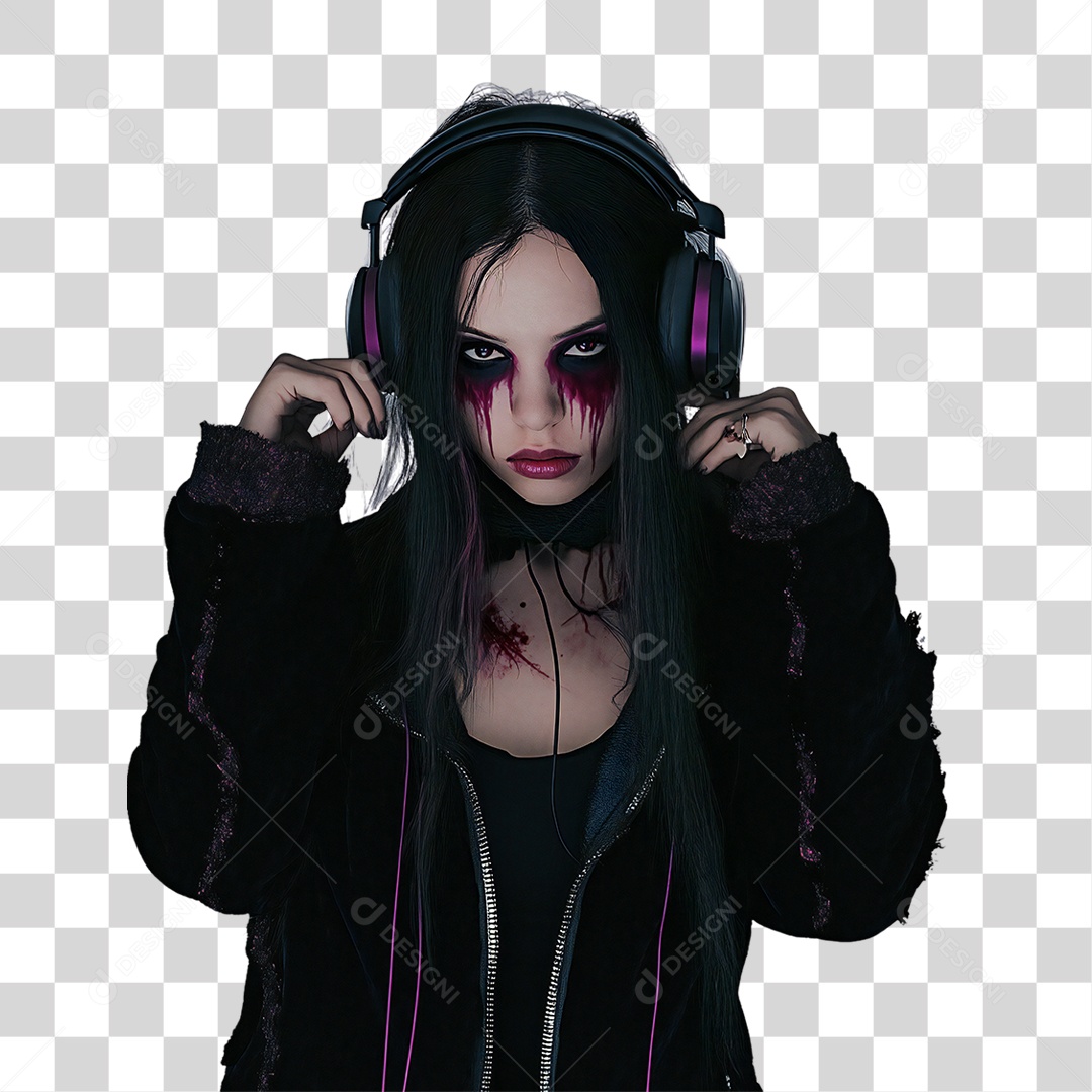 Personagem Halloween Festas Fantasias PNG Transparente