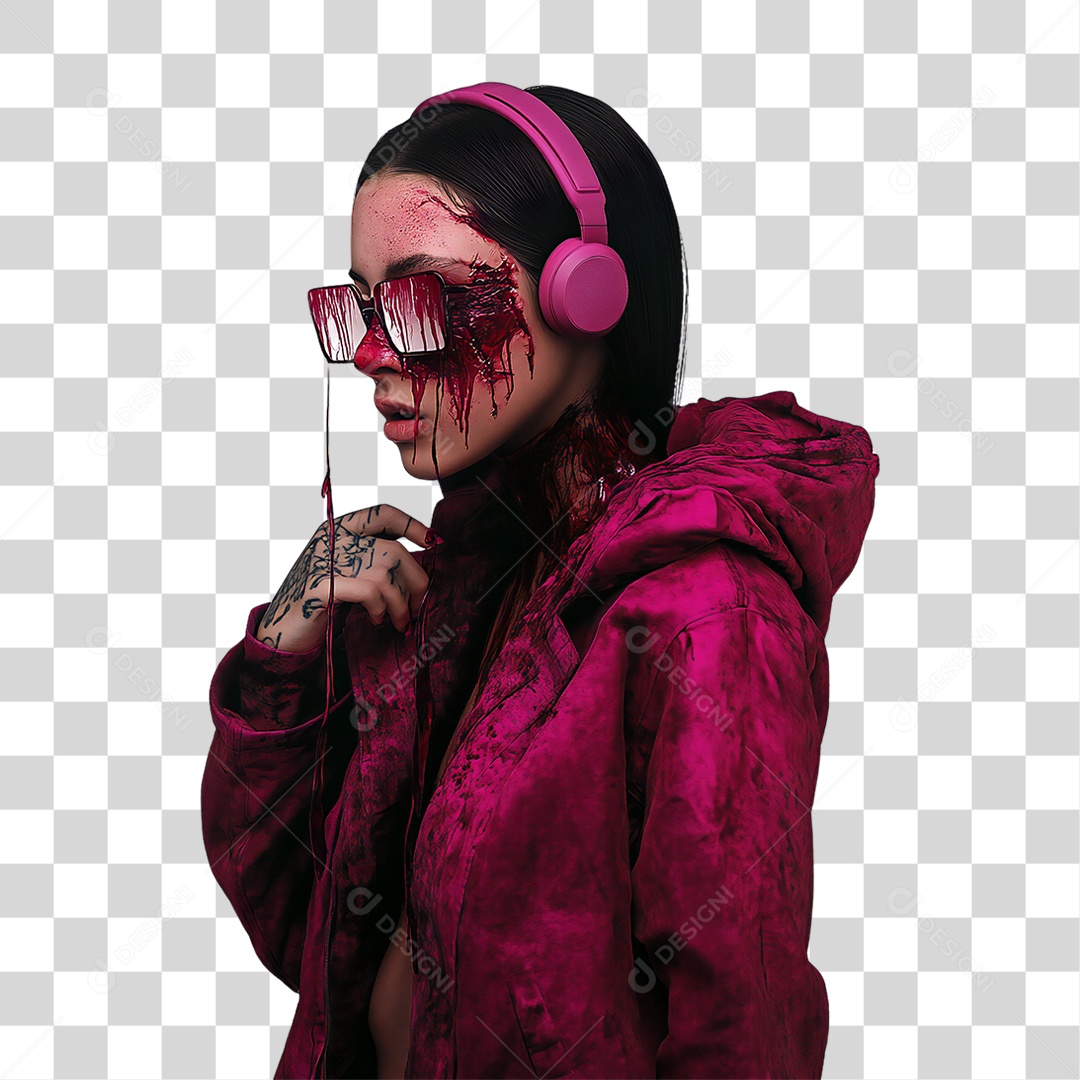 Personagem Halloween Festas Fantasias PNG Transparente