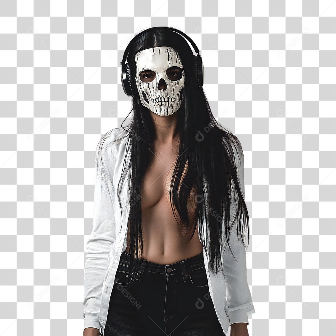Personagem Halloween Festas Fantasias PNG Transparente