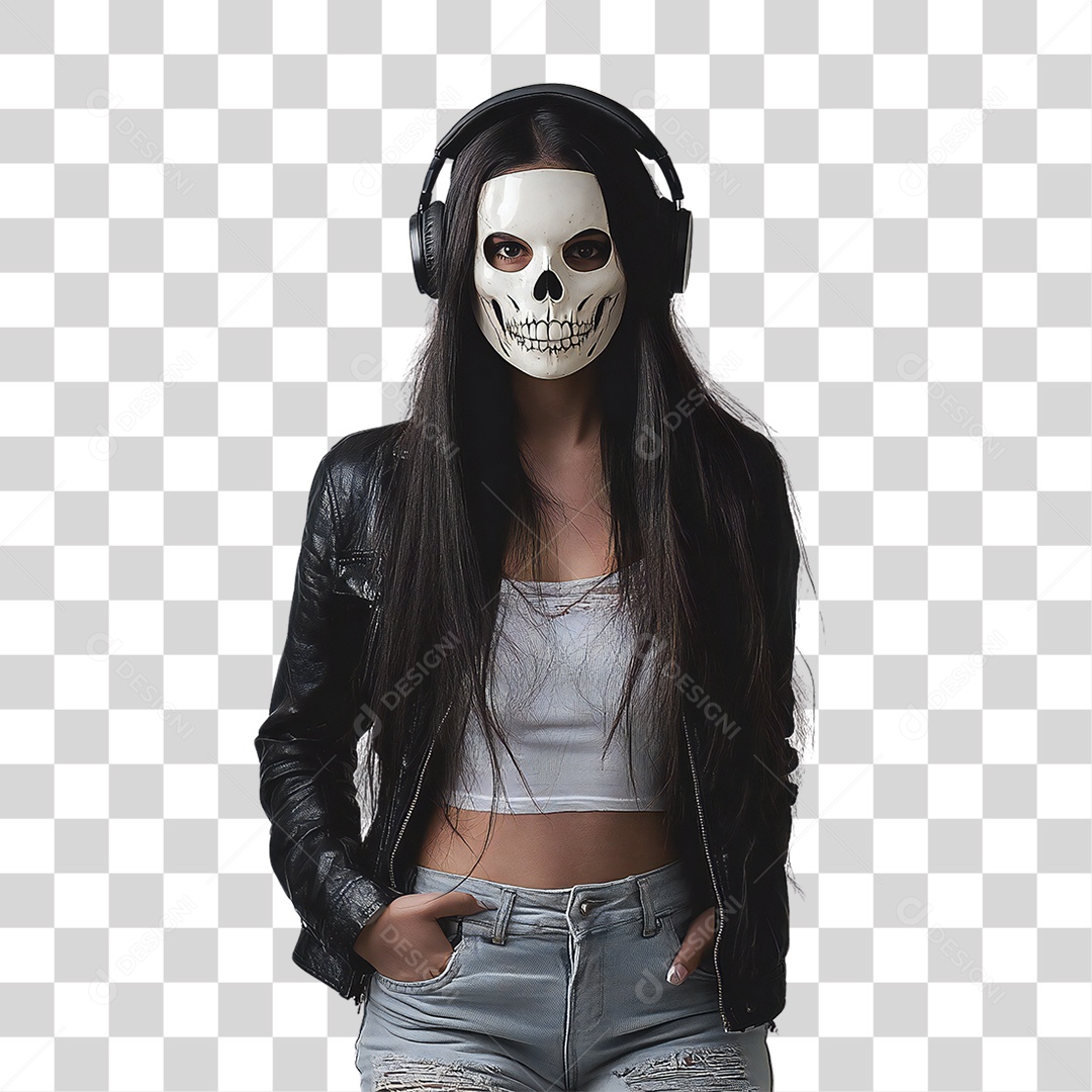 Personagem Halloween Festas Fantasias PNG Transparente