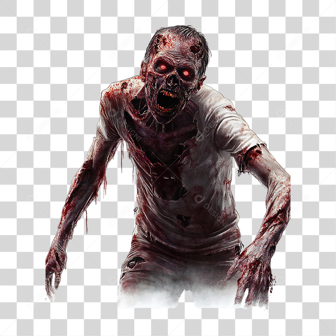 Zumbi PNG Transparente