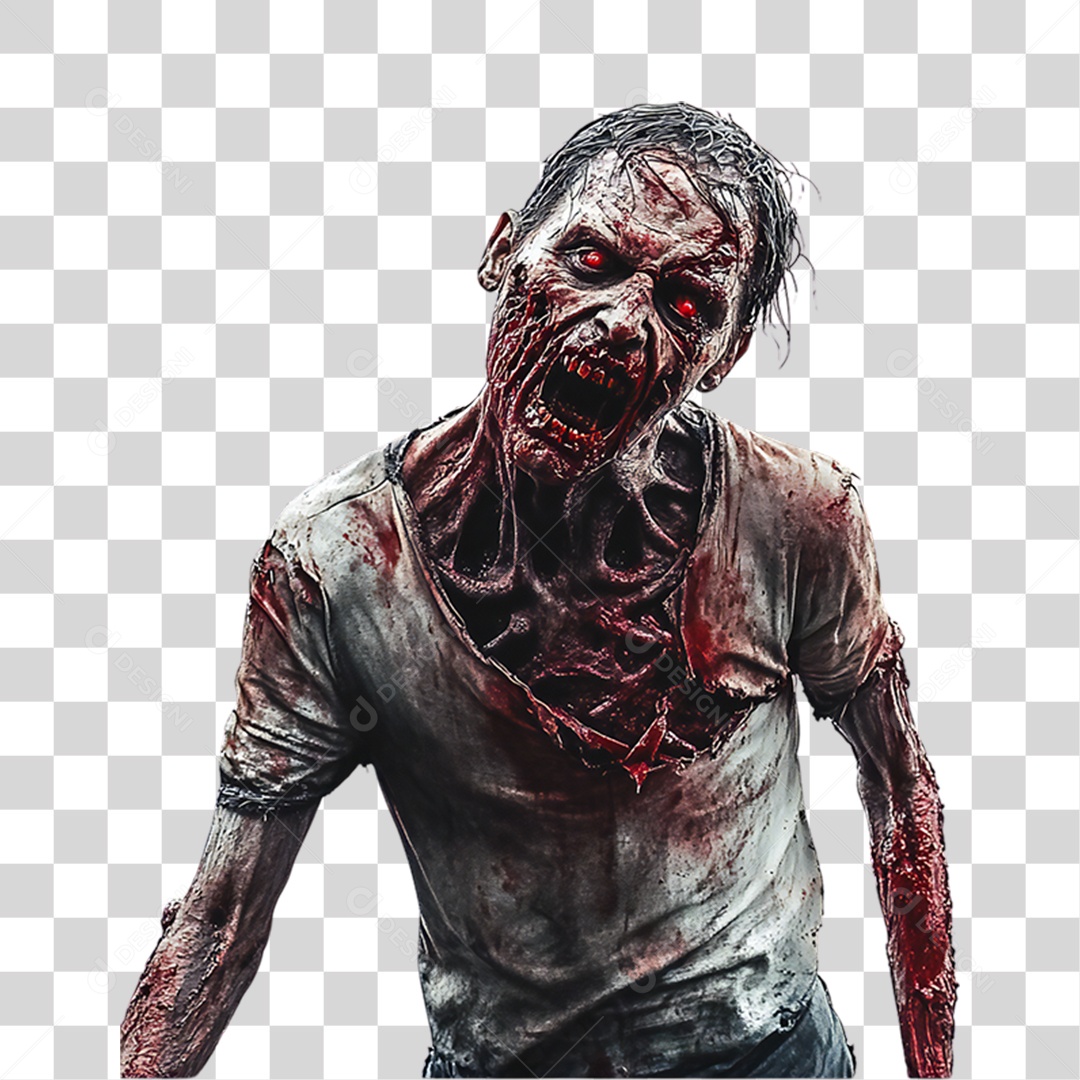 Zumbi PNG Transparente