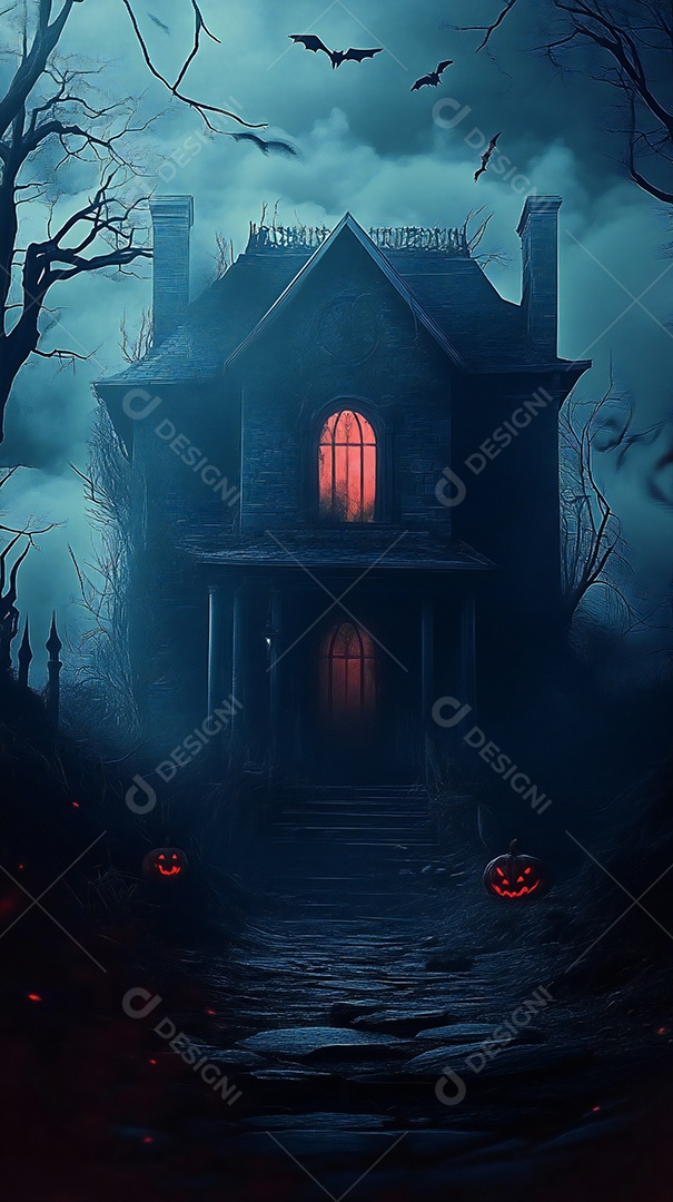 Cenário de halloween