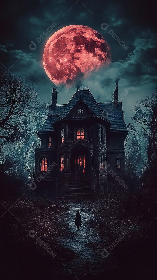 Cenário de halloween