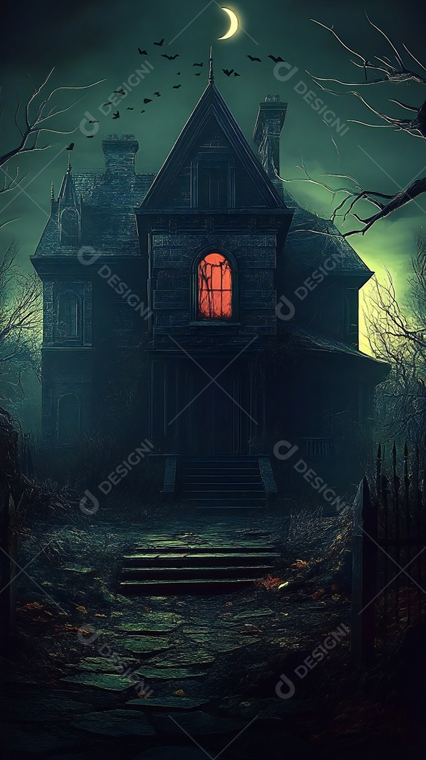 Cenário de halloween