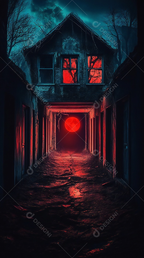 Cenário de halloween