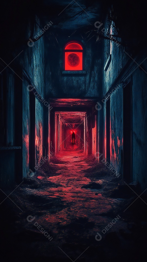 Cenário de halloween