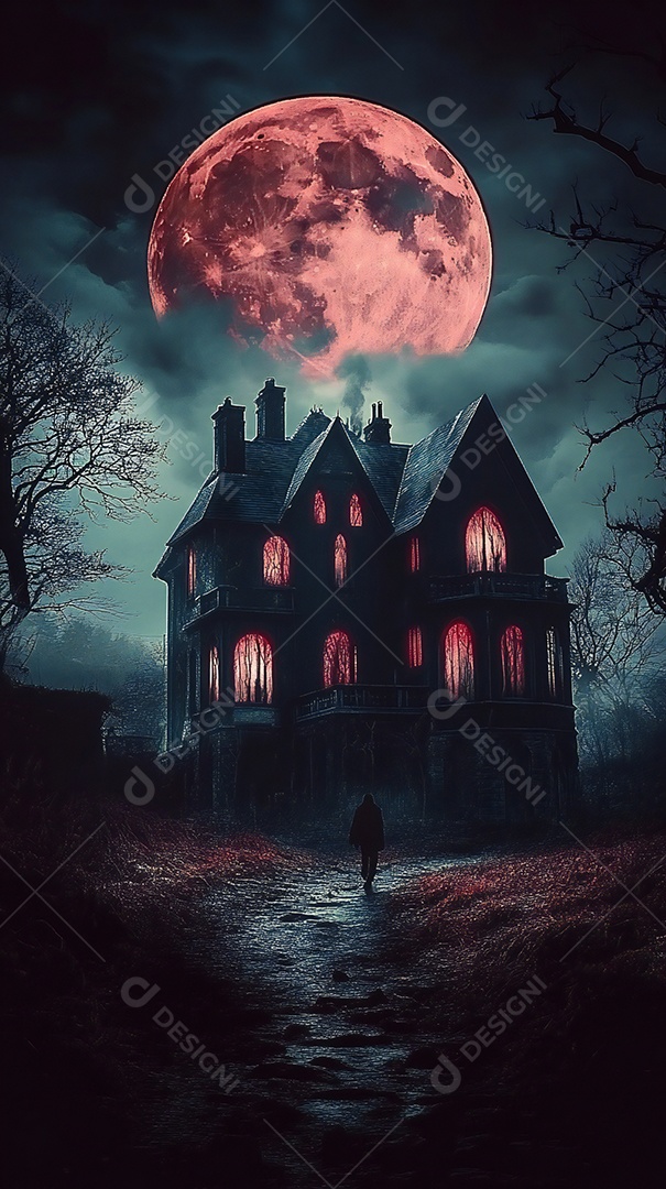 Cenário de halloween