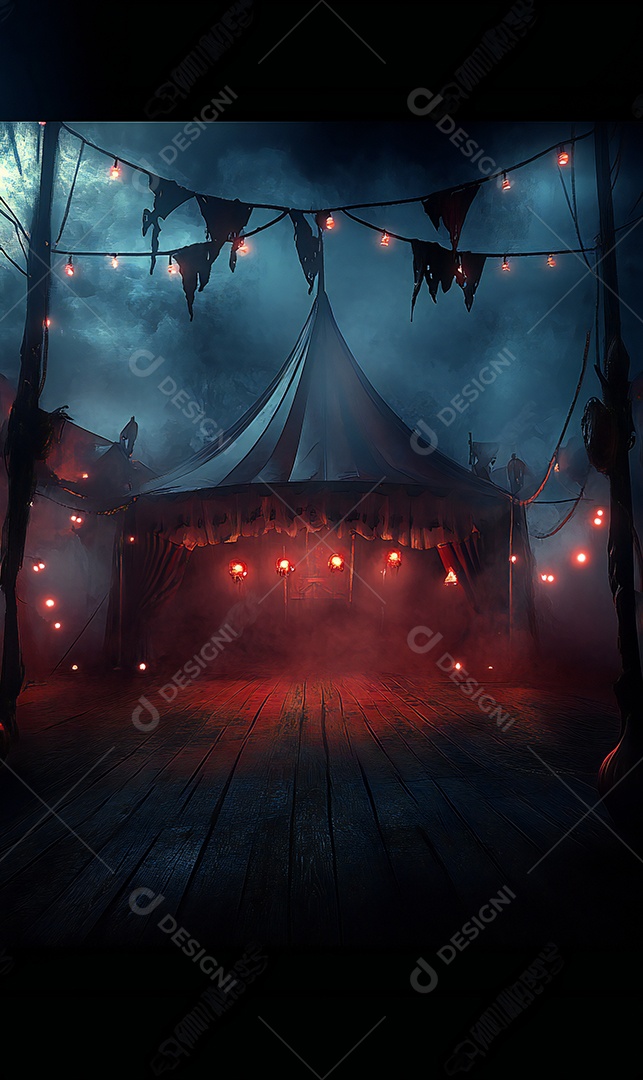 Cenário de halloween