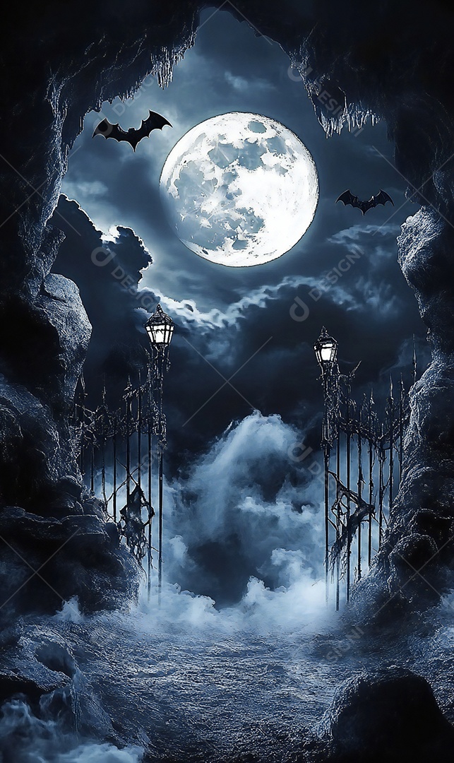 Cenário de halloween