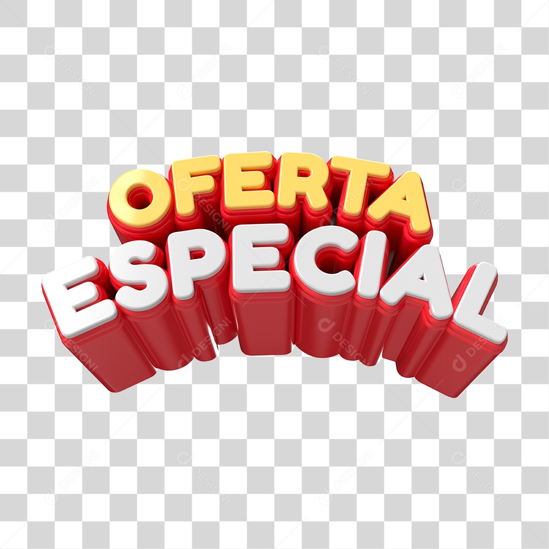 Oferta Especial Selo 3D Para Composição PNG Transparente