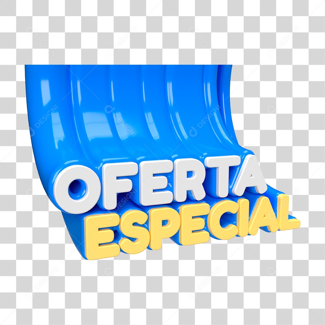 Oferta Especial Selo 3D Para Composição PNG Transparente