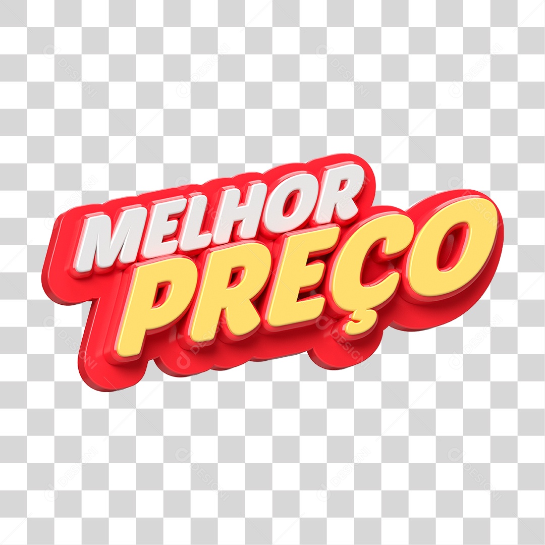 Melhor Preço Selo 3D Para Composição PNG Transparente