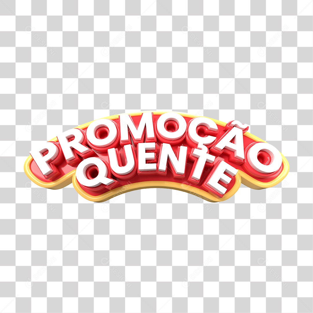 Promoção Quente Limitada Selo 3D Para Composição PNG Transparente