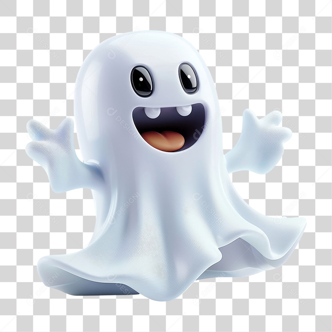 Fantasma do Halloween PNG Transparente