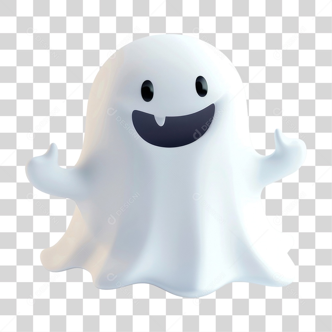 Fantasma do Halloween PNG Transparente