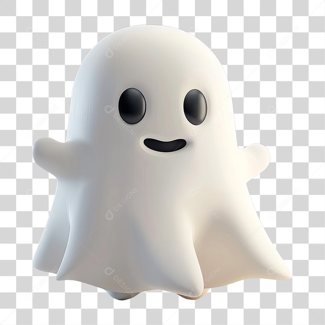 Fantasma do Halloween PNG Transparente