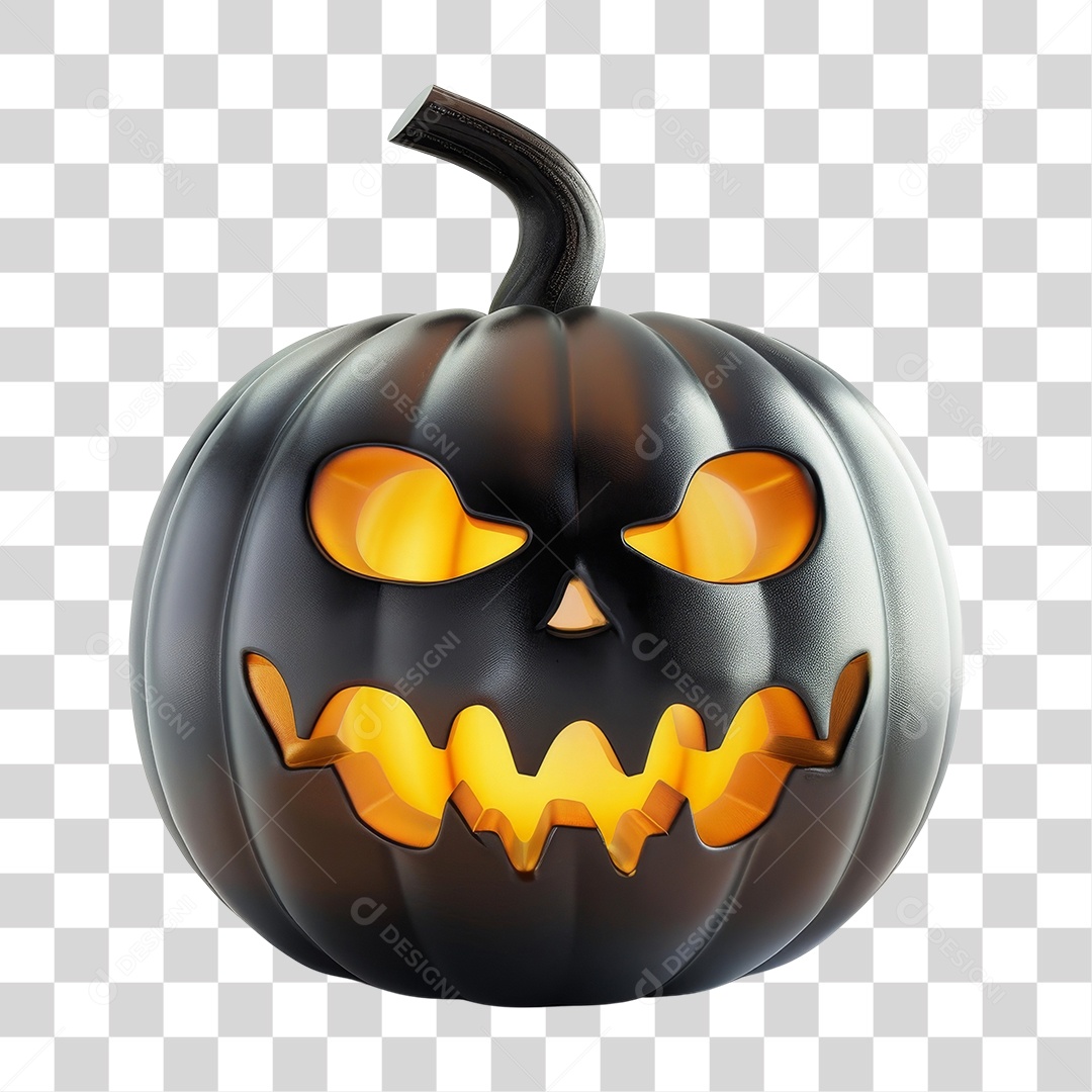 Abóbora do Halloween PNG Transparente