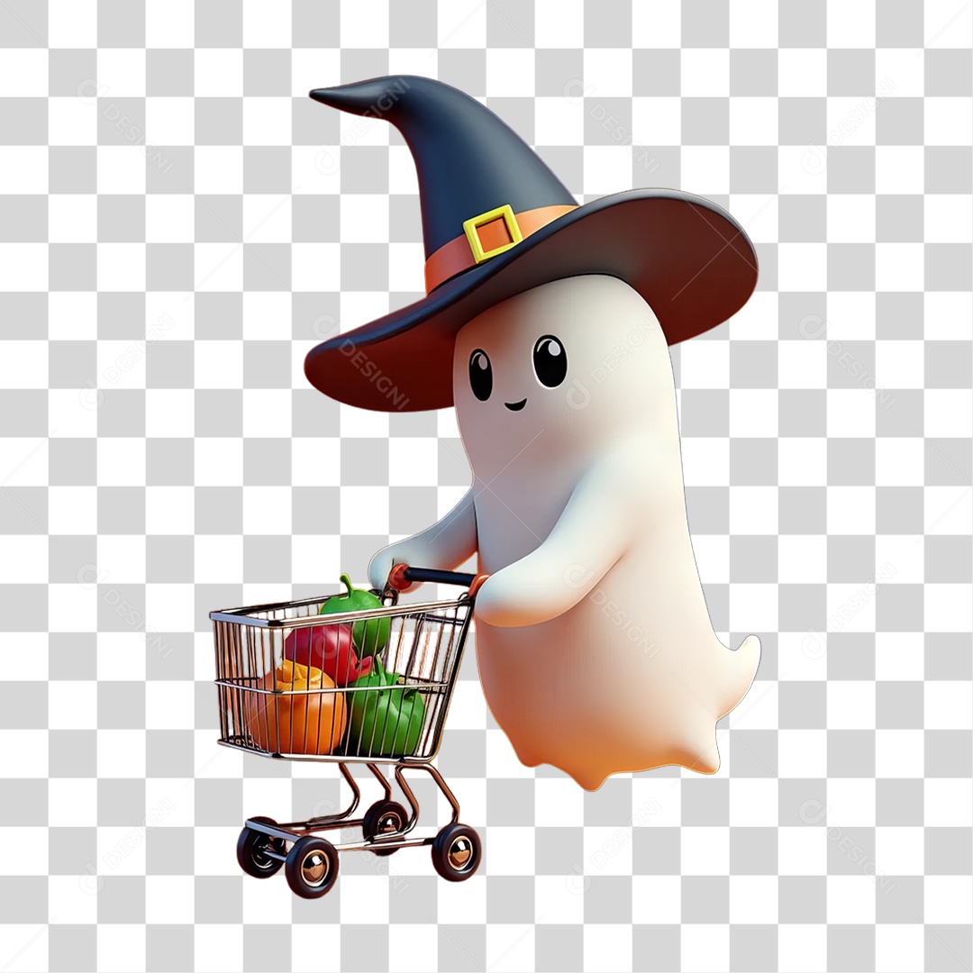 Fantasma do Halloween PNG Transparente