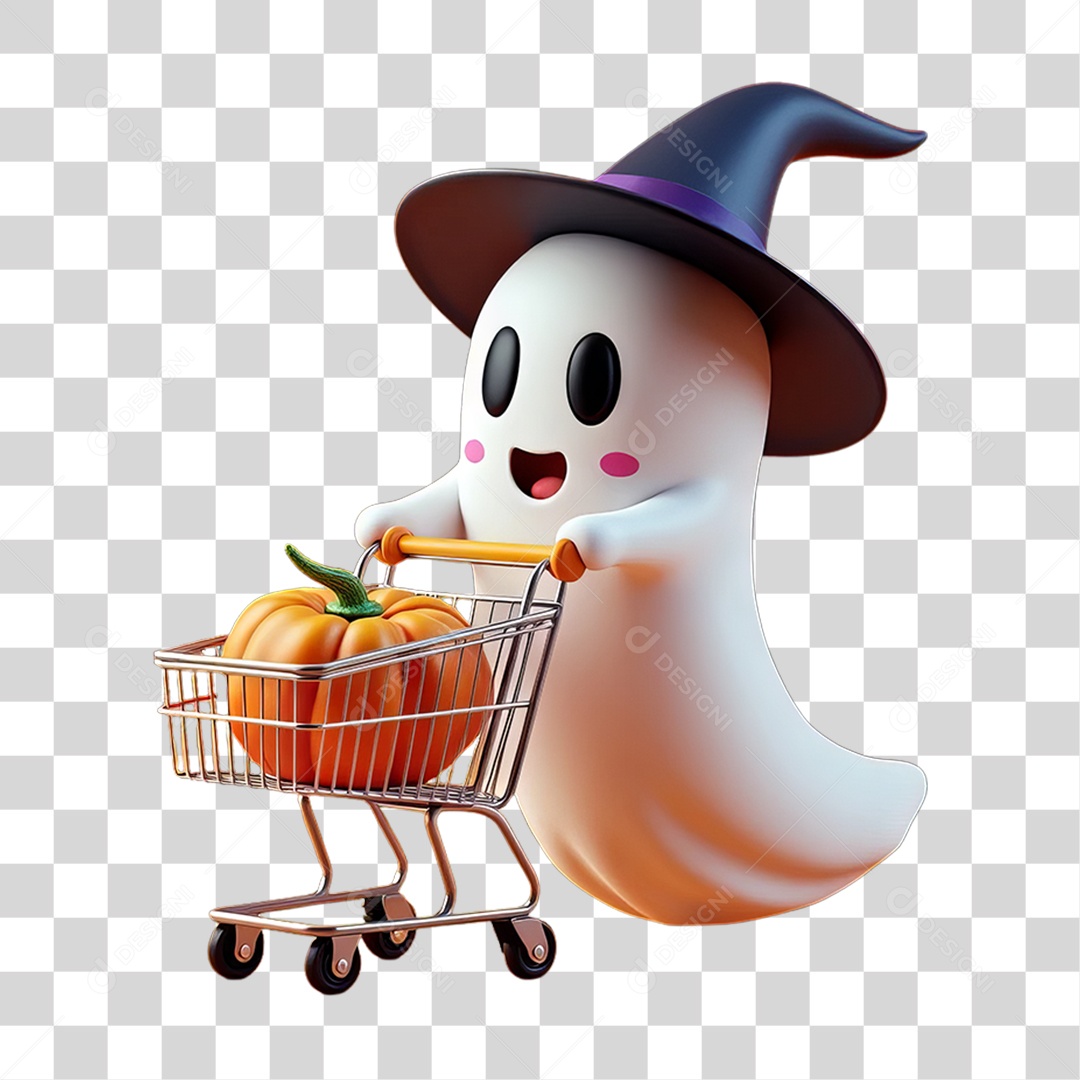 Fantasma do Halloween PNG Transparente