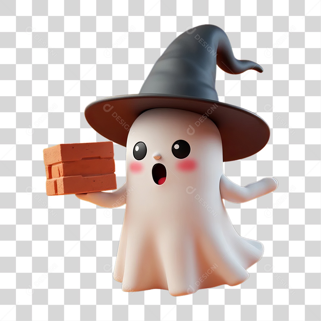 Fantasma do Halloween PNG Transparente